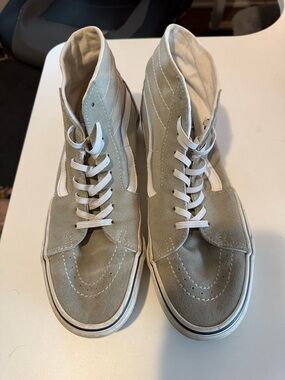 High Top light sage/white Vans